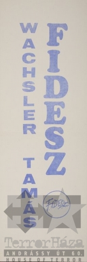 THM-PLA-2017.1.72 - Fidesz election poster, 1990