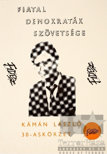 THM-PLA-2019.1.25 - Fidesz election poster, 1990