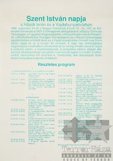 THM-PLA-2019.6.55 - MDF poster, 1990