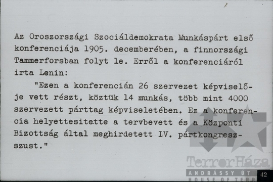 THM-DIA-2013.20.7.45 - Illustrations to the history of the Communist (Bolshevik) Party of the Soviet Union (1903-1908)