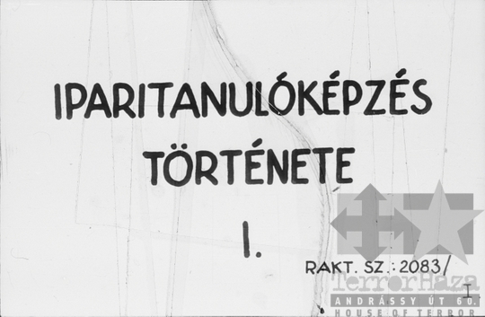 THM-DIA-2019.1.6.02 - History of vocational education I.