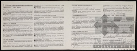 THM-PLA-2017.1.15b - SZDSZ election flyer, 1990