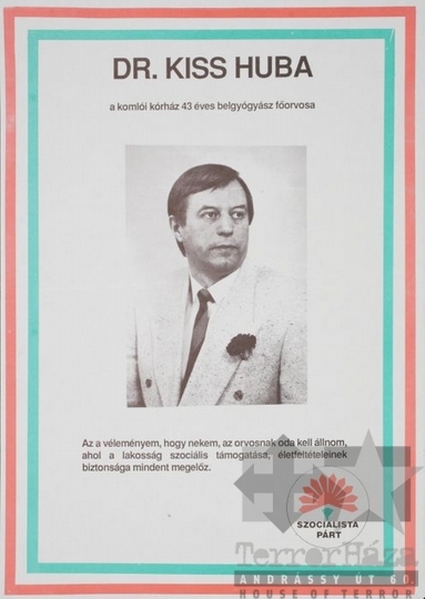 THM-PLA-2017.1.25 - HVK election flyer, 1990