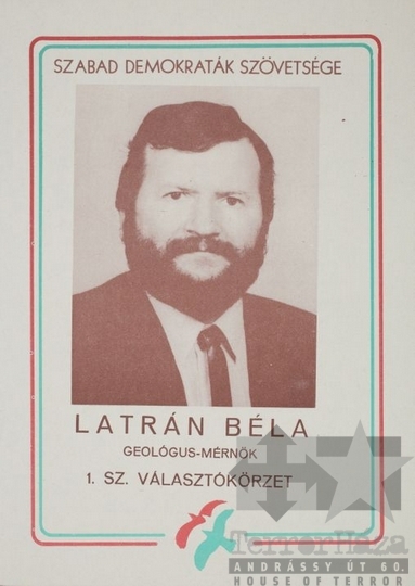 THM-PLA-2017.1.39a - SZDSZ election flyer, 1990