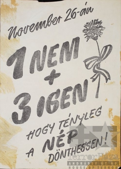 THM-PLA-2017.1.62 - MSZP election flyer, 1990