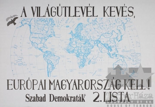 THM-PLA-2017.8.12T.1 - SZDSZ election flyer, 1990