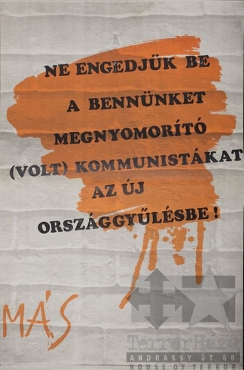 THM-PLA-2017.8.47T - Fidesz election poster, 1990