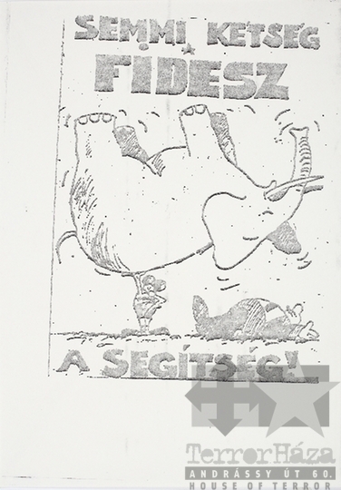 THM-PLA-2019.1.31 - Fidesz election poster, 1990