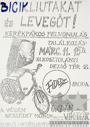 THM-PLA-2019.1.33 - Fidesz election poster, 1990