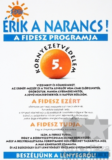 THM-PLA-2019.1.3.4 - Fidesz election poster, 1990