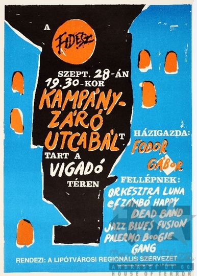 THM-PLA-2019.1.4 - Fidesz election poster, 1990