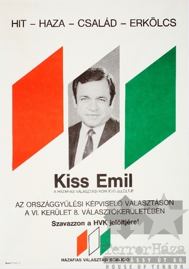 THM-PLA-2019.14.1 - HVK election poster, 1990