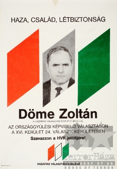 THM-PLA-2019.14.2.1 - HVK election poster, 1990