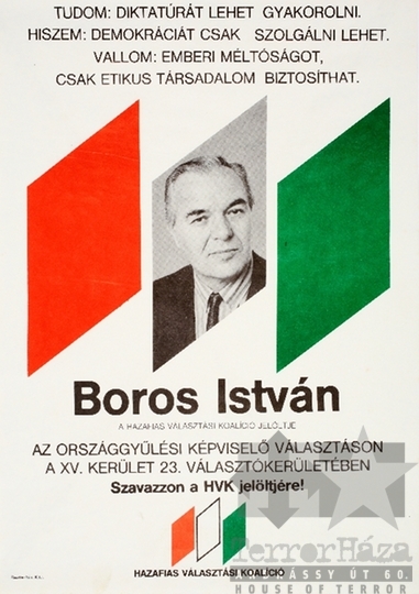 THM-PLA-2019.14.6 - HVK election poster, 1990