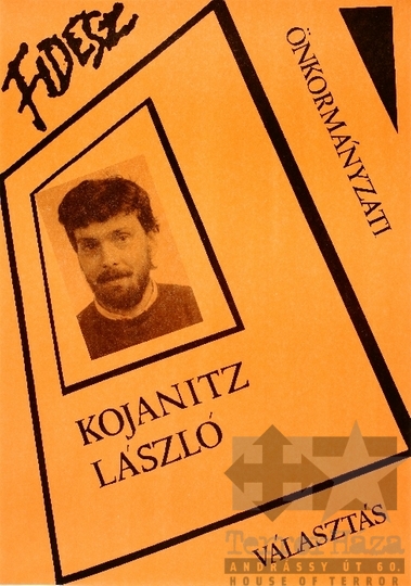 THM-PLA-2019.1.6 - Fidesz election poster, 1990