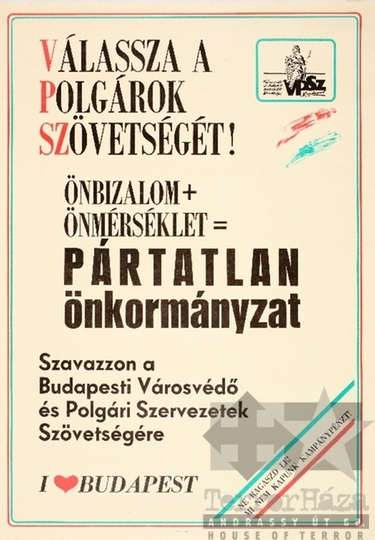 THM-PLA-2019.16.1 - BVPSZSZ election poster -1990