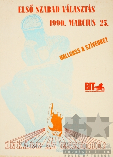 THM-PLA-2019.3.35 - BIT election poster, 1990