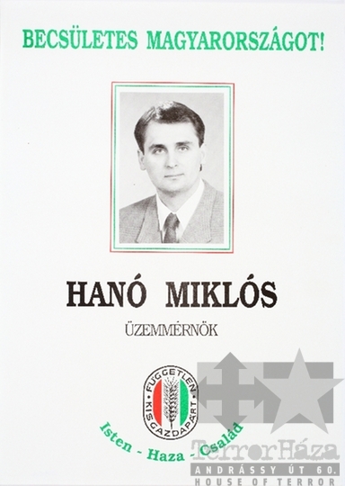 THM-PLA-2019.4.14 - FKgP election poster, 1990