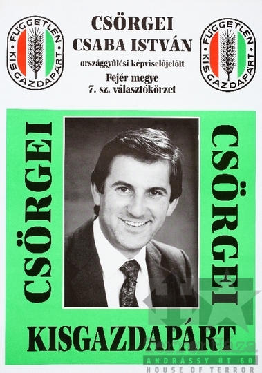 THM-PLA-2019.4.3 - FKgP election poster, 1990