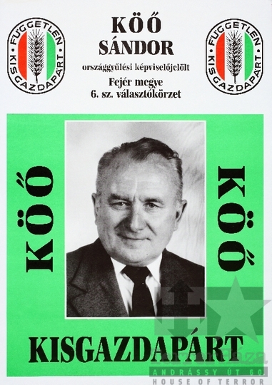 THM-PLA-2019.4.4 - FKgP election poster, 1990