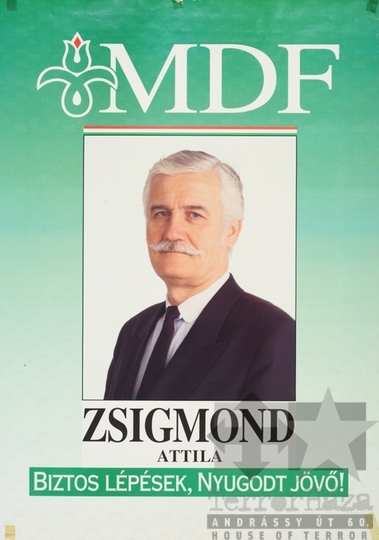 THM-PLA-2019.6.13 - MDF election poster, 1990