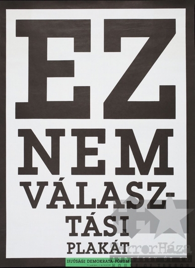 THM-PLA-2019.6.15 - IDF election poster, 1990