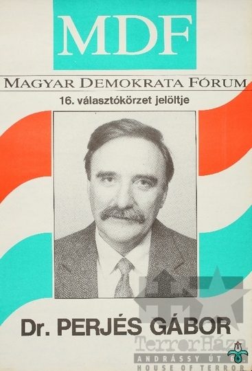 THM-PLA-2019.6.26 - MDF election poster, 1990