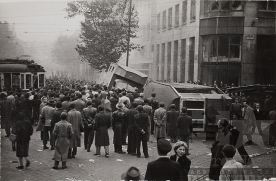 THM-TF-00006 - The 1956 Revolution and Freedom Fight in József Boulevard and in the area