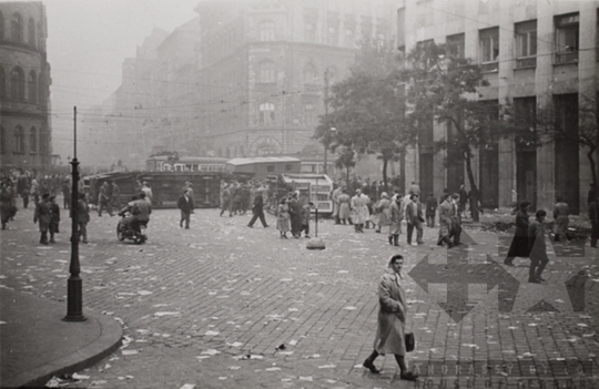 THM-TF-00081 - The 1956 Revolution and Freedom Fight in József Boulevard and in the area